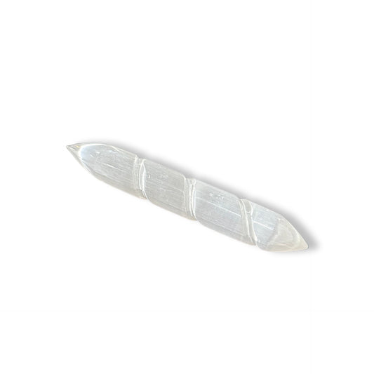 Selenite Massage Wand - Spiral