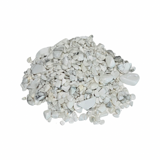 White Howlite Chips