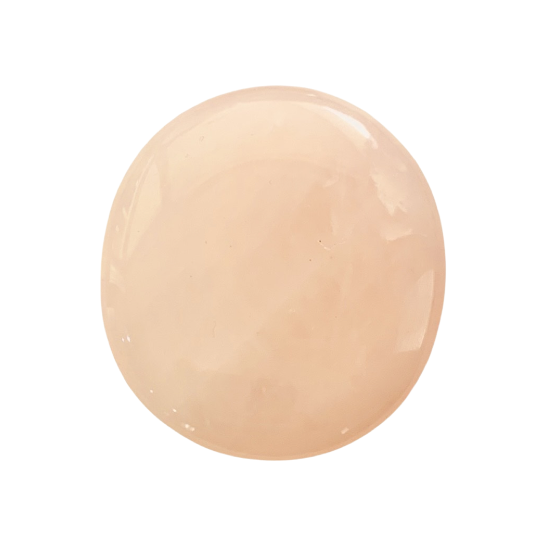 Rose Quartz - Palm Stone