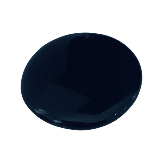Black Obsidian - Pocket Palm Stone